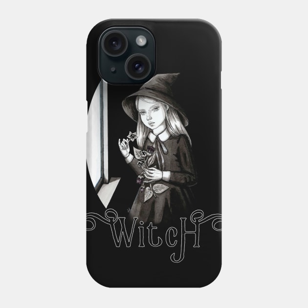 Witch Phone Case by SolDaathStore