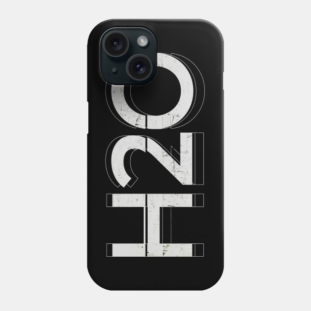 H2o Kinetic Typography Phone Case by SGA