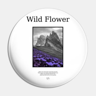 Wild Flower 2 Pin