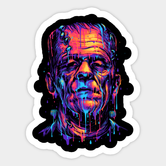 Monster Meltdown - Horror - Sticker