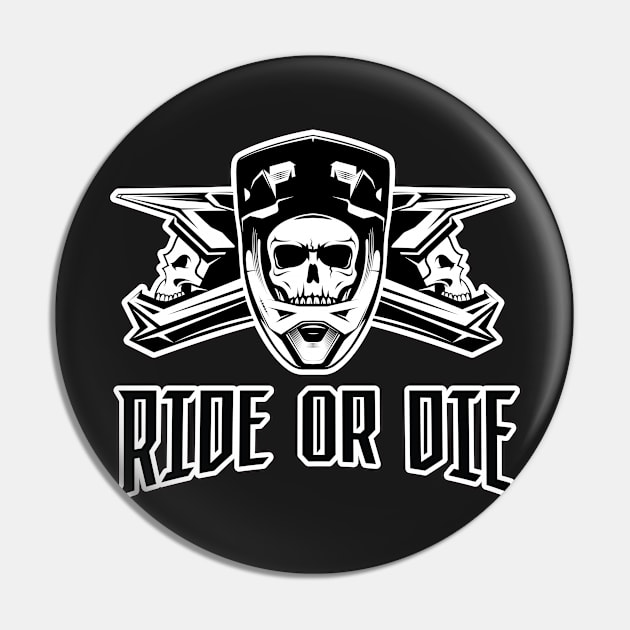 Ride Or Die Pin by Hoyda