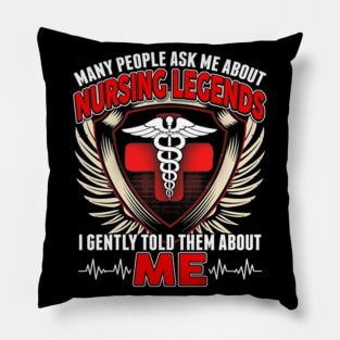 Nursing Legends Pillow