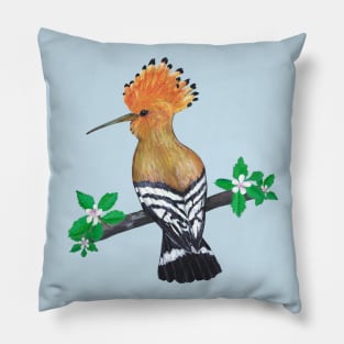 Hoopoe bird Pillow