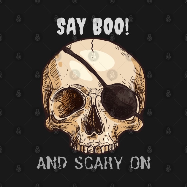 Say boo and scary on by Kachanan@BoonyaShop