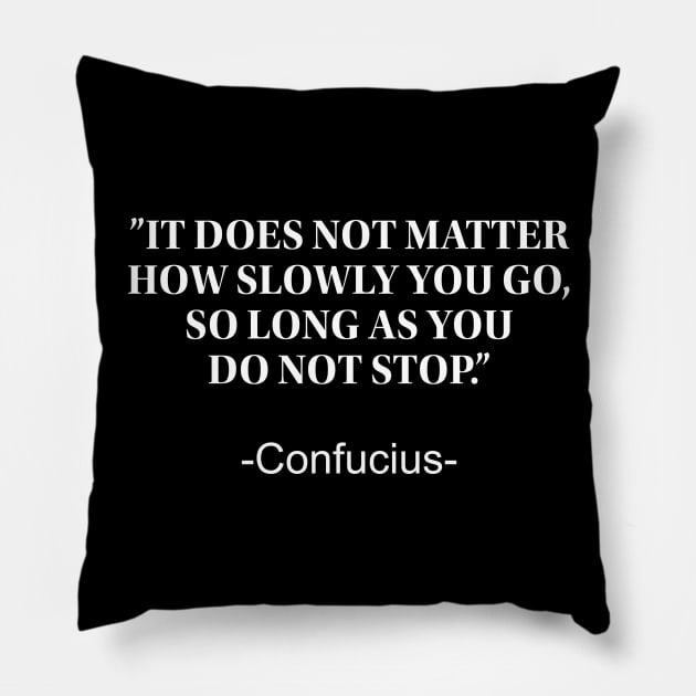 Motivation Confucius Pillow by pepesankosong