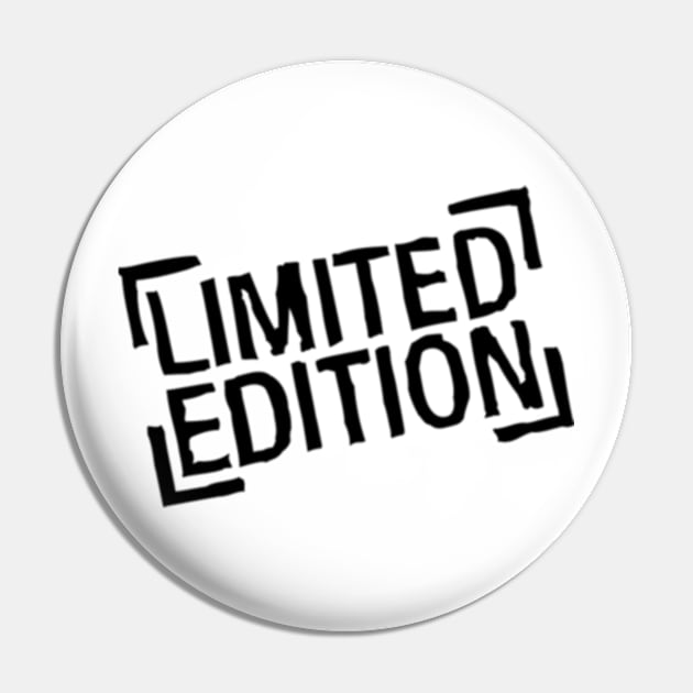 limited edition black Pin by Yurii