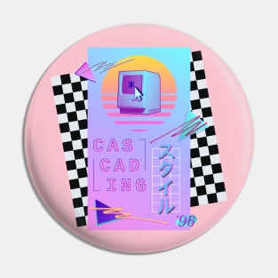 Vaporwave CSS Pin