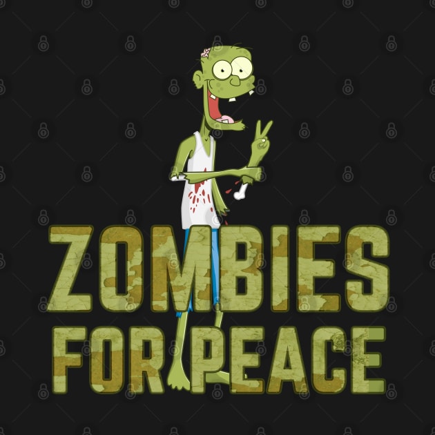 Zombies for peace by Hetsters Designs