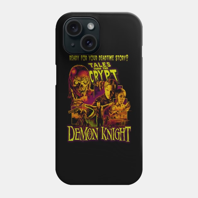 Demon Knight, Classic Horror, (Version 1) Phone Case by The Dark Vestiary