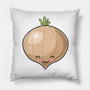 Kawaii onion vegetable Pillow