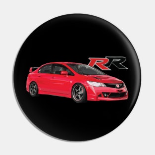 TYPE RR FD2 sedan JDM Regamaster Desmond Super Red Pin