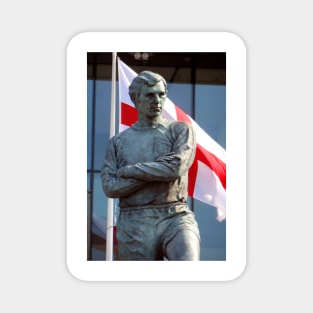 Bobby Moore Statue England Flag Wembley Stadium Magnet