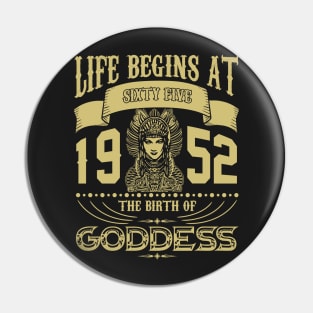 Life begins at Sixty Five 1952 the birth of Goddess! Pin