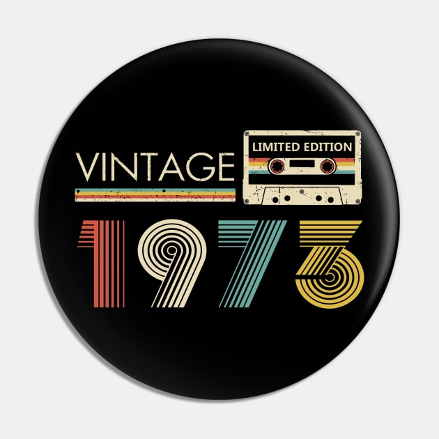 Vintage 1973 Limited Edition Cassette Pin by louismcfarland