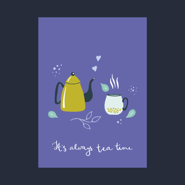 Tea time print by DanielK