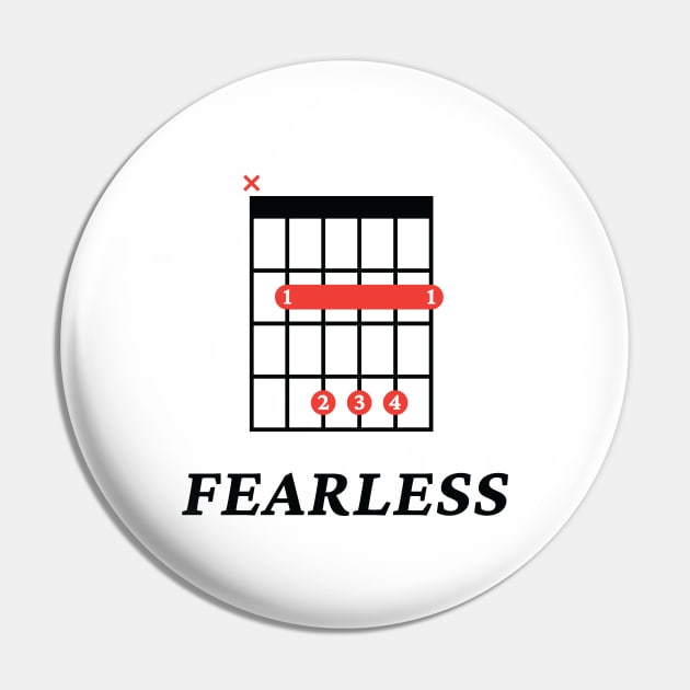 B Fearless B Guitar Chord Tab Light Theme Pin by nightsworthy