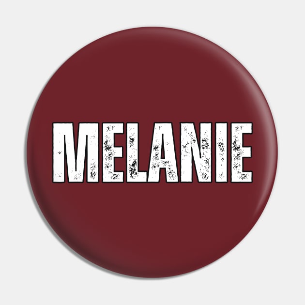 Melanie Name Gift Birthday Holiday Anniversary Pin by Mary_Momerwids