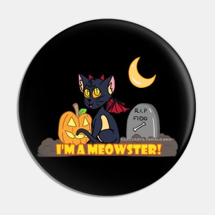 Meowster Pin