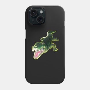 Crocodile alligator reptile mammal Phone Case