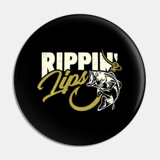 Rip' Lips Fishing Fisher ny Pin