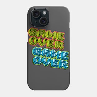 Game Over Pixel Phone Case