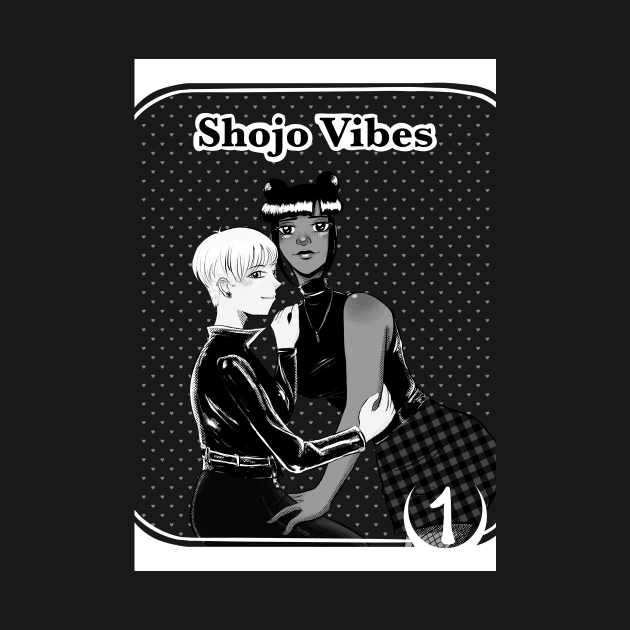 Shojo Vibes Manga Cover (White) by samiaselene