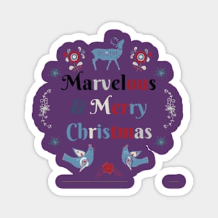 Merry Christmas Magnet