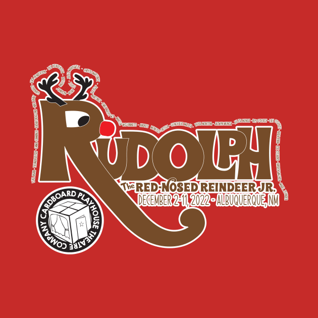 Rudolph The Red-Nosed Reindeer Jr. by cardboardplayhouse