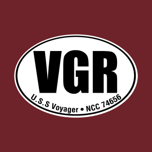 Voyager Travel Sticker T-Shirt