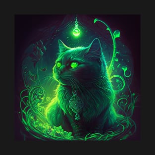 Magical Witches Cat T-Shirt