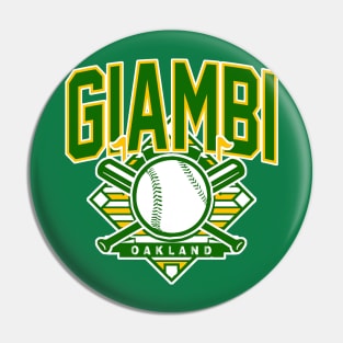 Vintage Oakland Giambi Pin