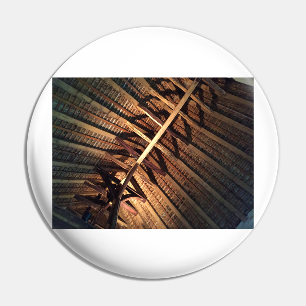 Alfriston Clergy House Timber Beams Alfriston Pin TeePublic