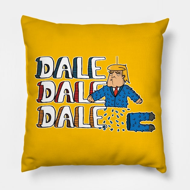 Dale Dale Dale Pillow by bighead