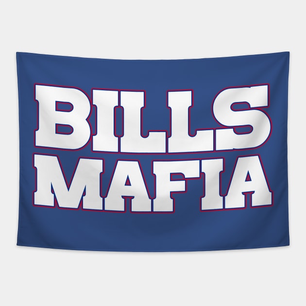 Bills Mafia Tapestry by Table Smashing