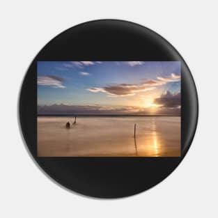 Moonrise on Dicky Beach Pin