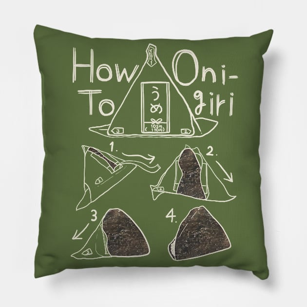 How To Onigiri Pillow by smithandco