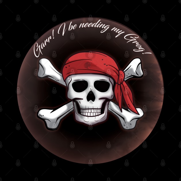 Pirate Skull and Bones by JAC3D