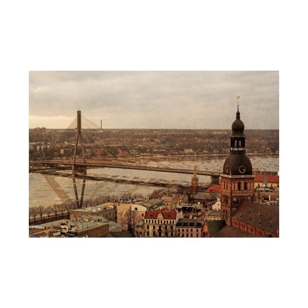 Riga from above by ivetas