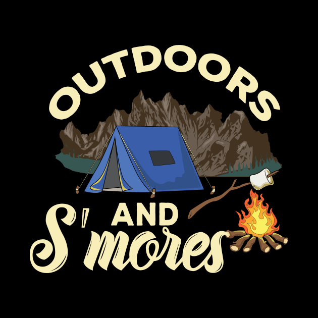 Camping Camper Smores Gift by Shiva121