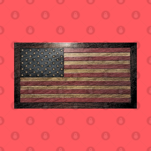 American flag by Travis's Design 