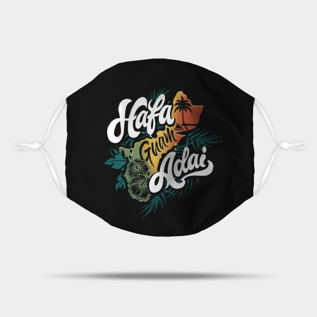Guam Hafa Adai Decal Guam Maske Teepublic De