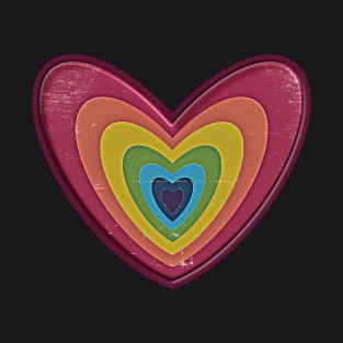 Colorful Heart T-Shirt