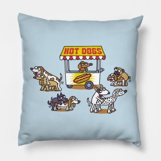 Hot dogs Pillow