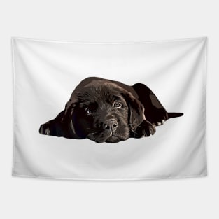 Labrador Puppy Cuteness Tapestry