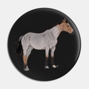 Roan Horse Pin