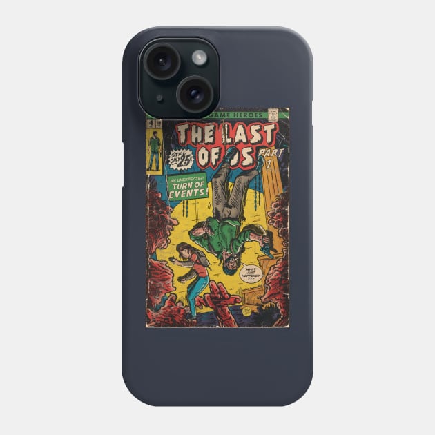 The Last of Us - An Unexpected Turn of Events Fan Art Phone Case by MarkScicluna