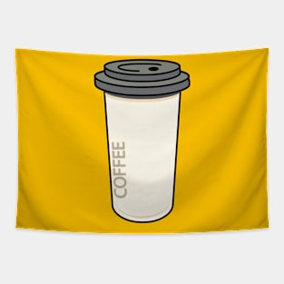 Cute coffee cup Tapestry