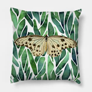 Vintage Butterfly Pattern Pillow