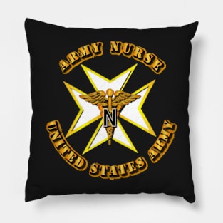 Army Nurse Badge Pillow