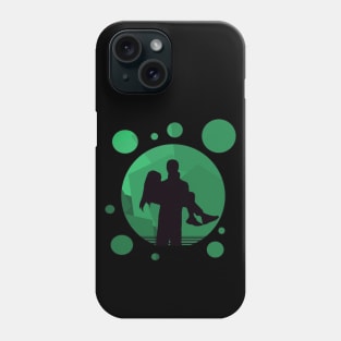 Romantic green bubble Phone Case